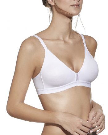 Sujetador Selene Confort sin aro de algodón (doble capa, válido para deporte)