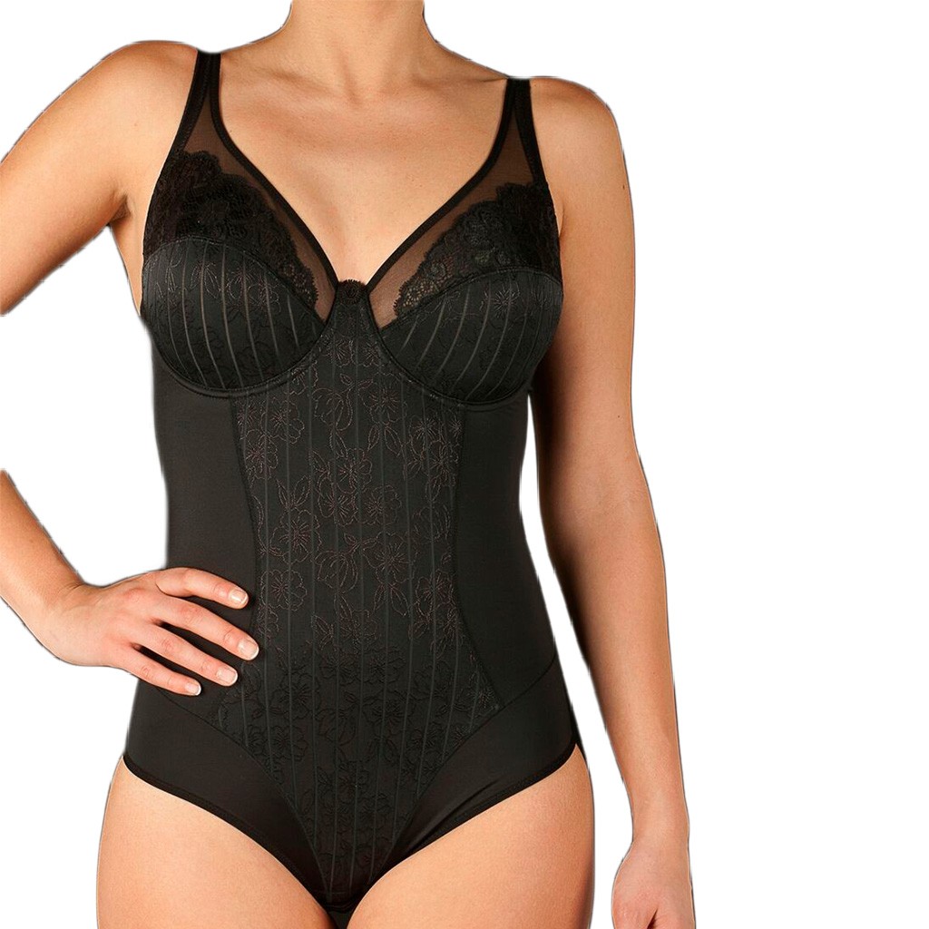 Body Selene Mariluz semireductor con aros sin relleno y efecto moldeador – copa C