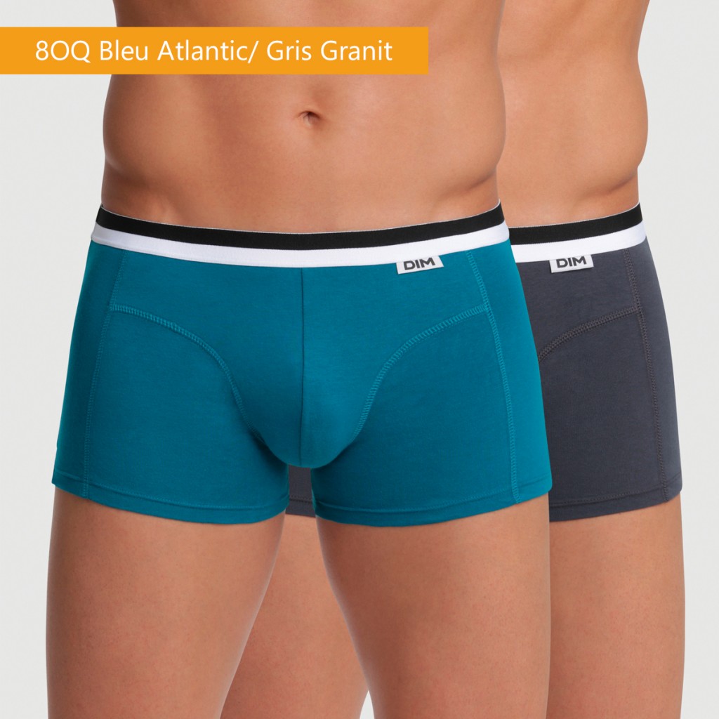 Pack 2 Boxer UNNO by DIM Algodón Mod 5H2