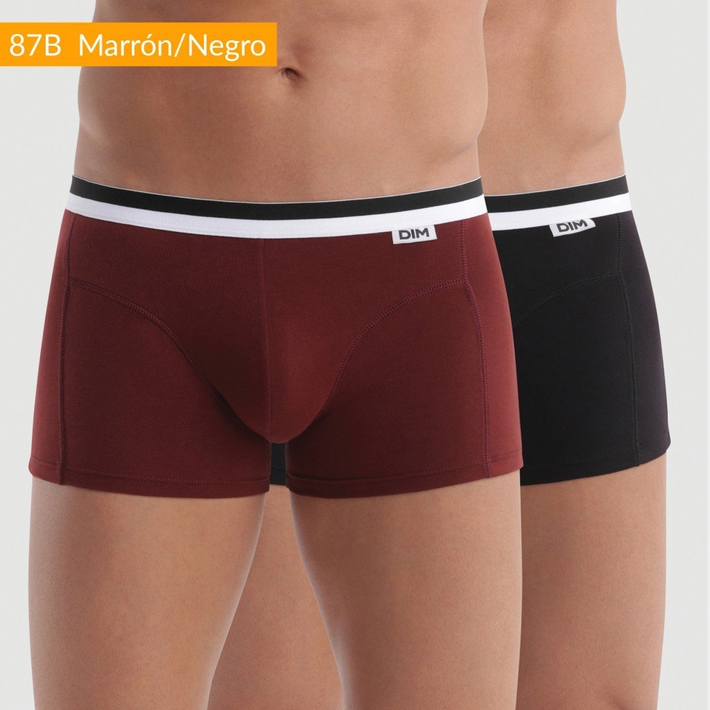 Pack 2 Boxer UNNO by DIM Algodón Mod 5H2