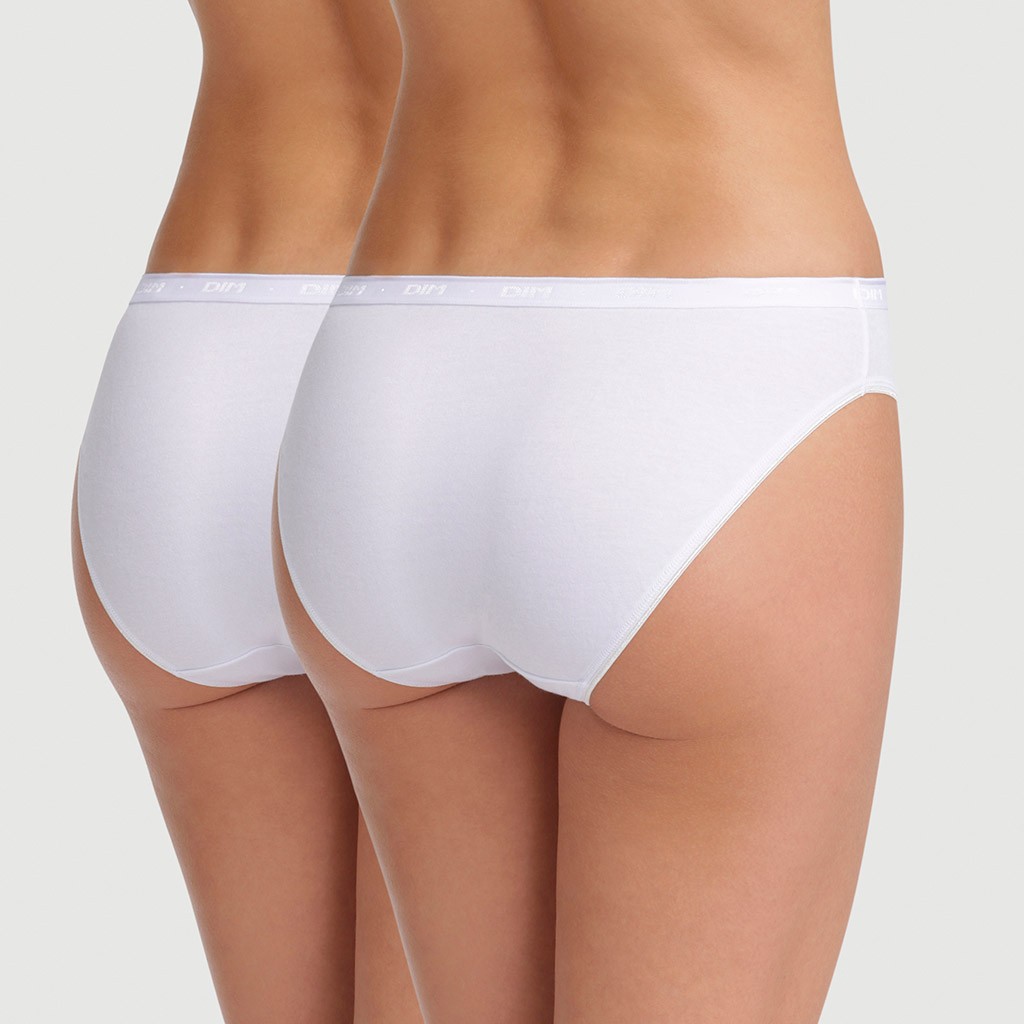 Braga algodón DIM bikini pack 2
