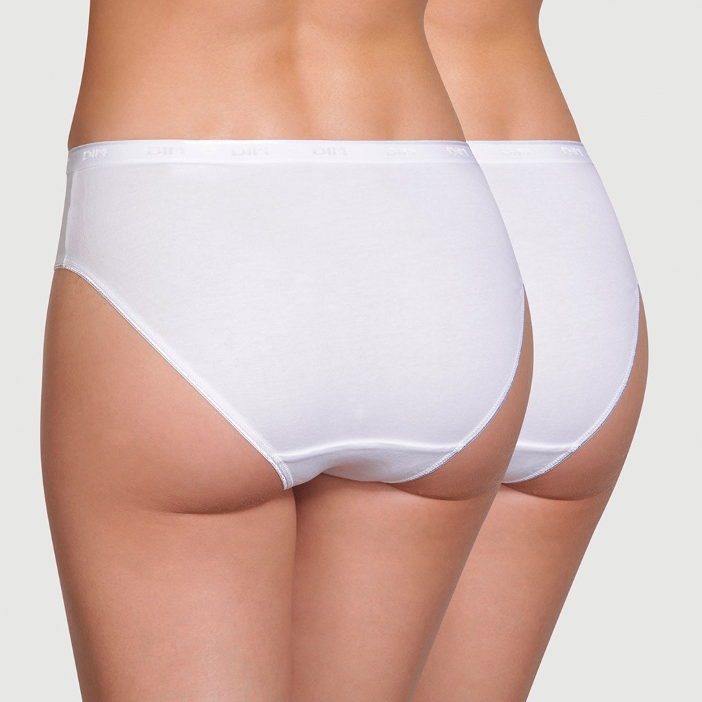 Braga midi pack 2  algodón DIM mod. 4D97