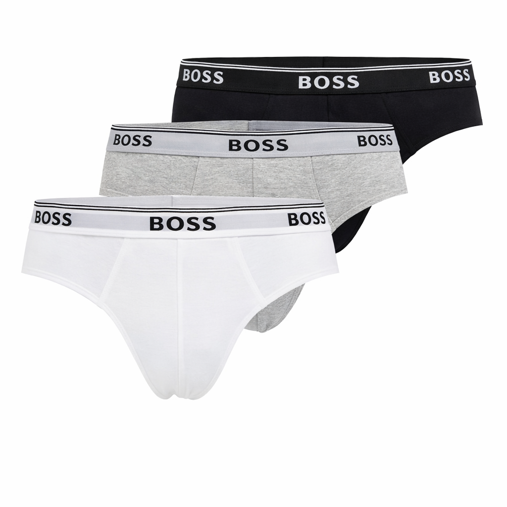 Pack 3 slips hombre Hugo Boss algodón elástico premium 50475273