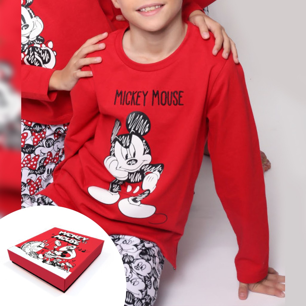 Pijama niño algodón MICKEY DISNEY