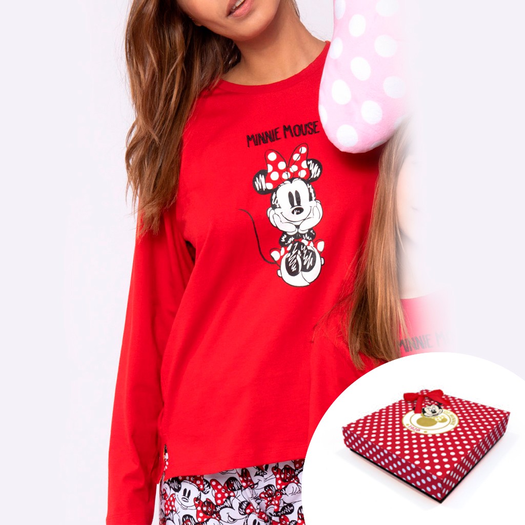 Pijama mujer algodón DISNEY