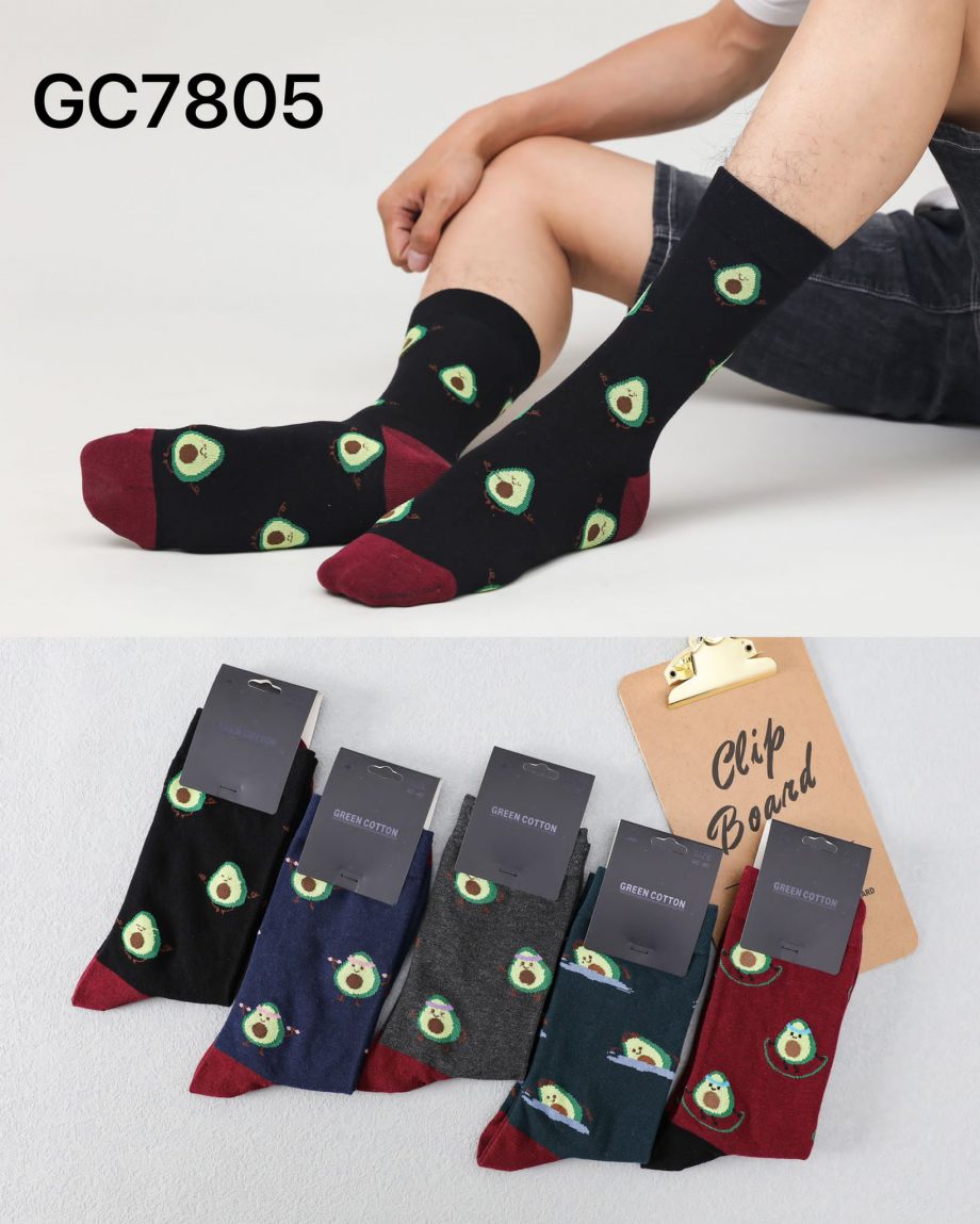 Pack 3 calcetines algodón fantasía hombre
