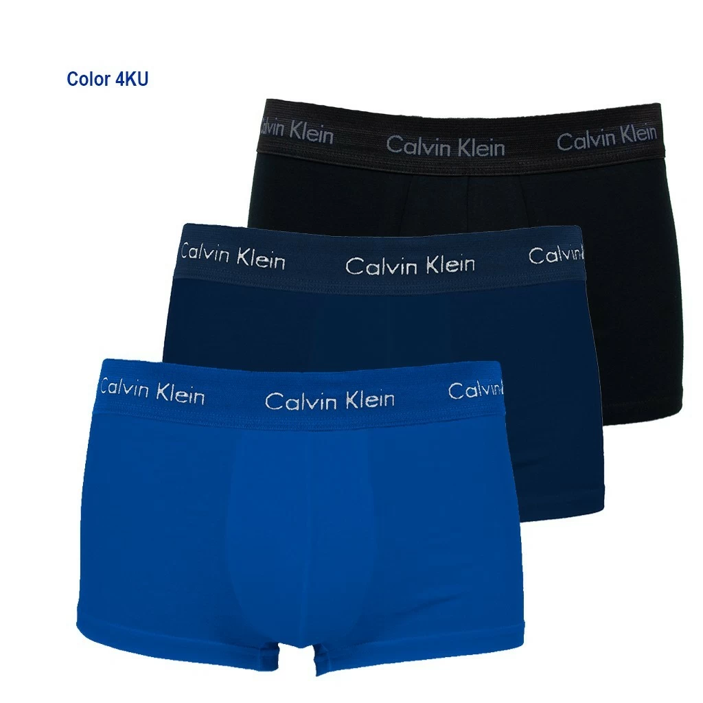 Boxer algodón-elastano CALVIN KLEIN pack 3 unidades