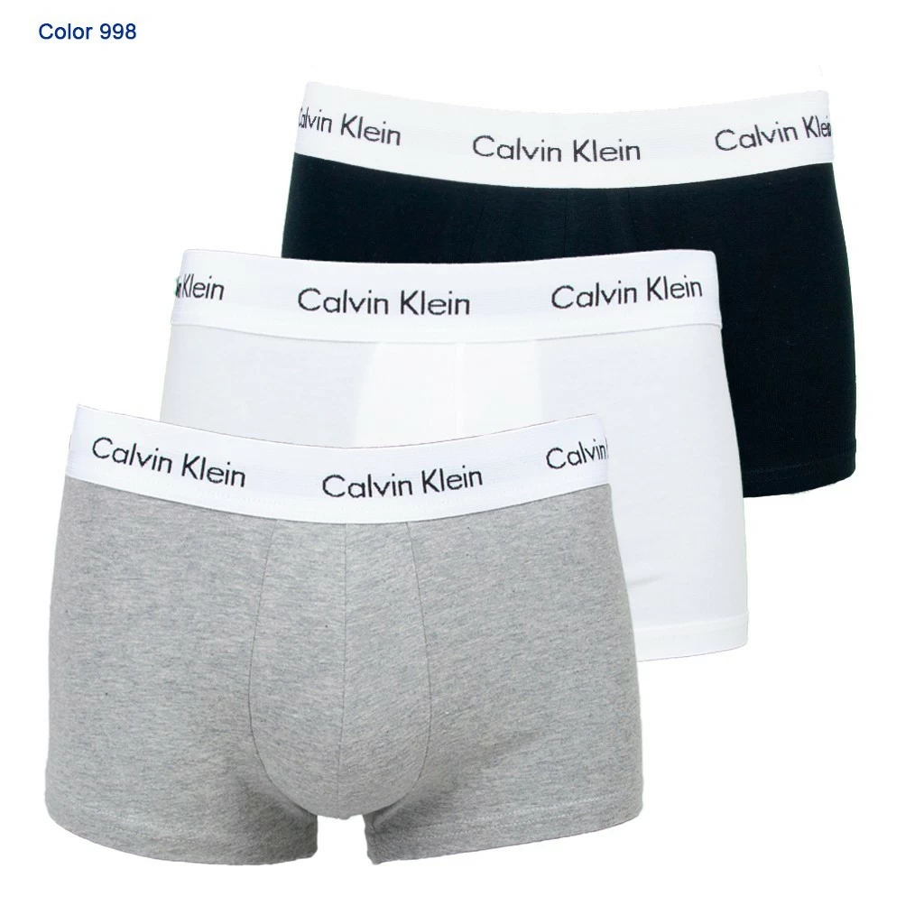 Boxer algodón-elastano CALVIN KLEIN pack 3 unidades
