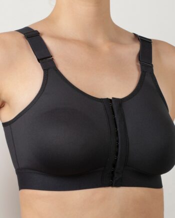 Sujetador postquirúrgico para mujer Selene modelo 8002 sin aro con apertura frontal y copa abatible