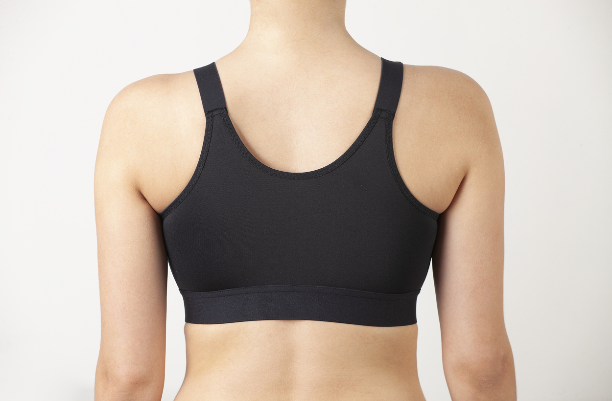 Sujetador post-quirúrgico Selene 8002 sin aro con apertura frontal y copa abatible