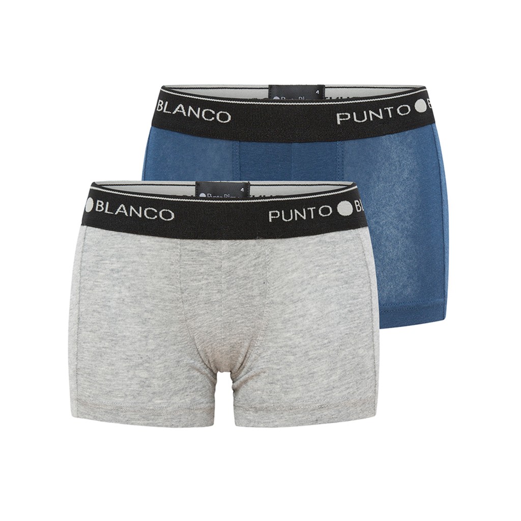 Bóxer niño algodón PUNTO BLANCO pack 2