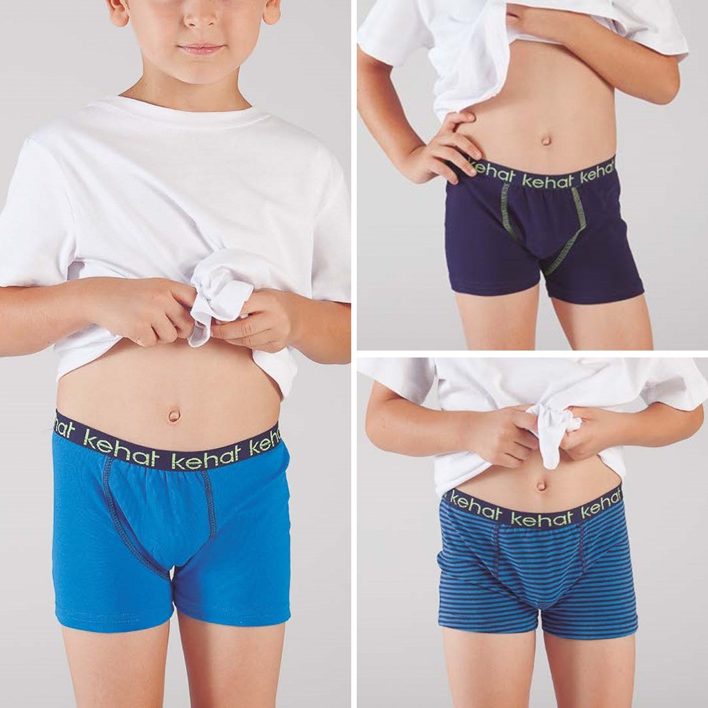 Boxer niño KEHAT algodón Pack 2