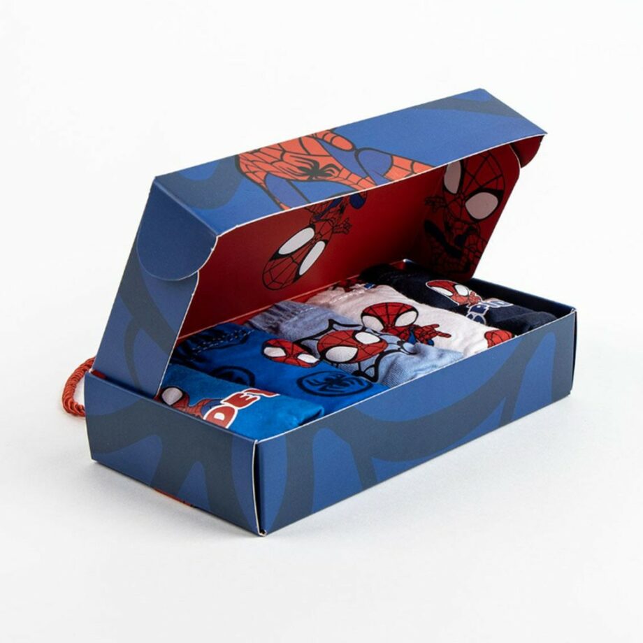 Estuche Slip niño algodón SPIDERMAN Pack 5
