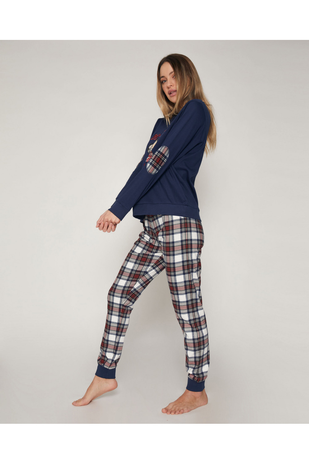 Pijama mujer DISNEY algodón