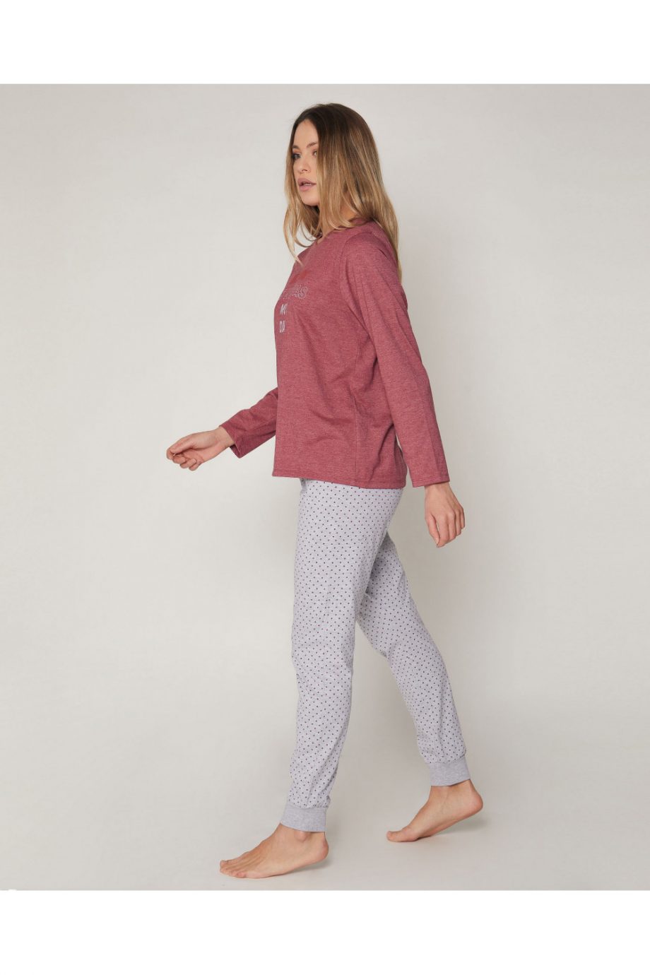Pijama mujer algodón 55796