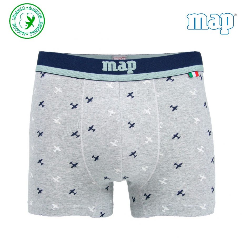Bóxer hombre pack 2 algodón estampado AVIONES