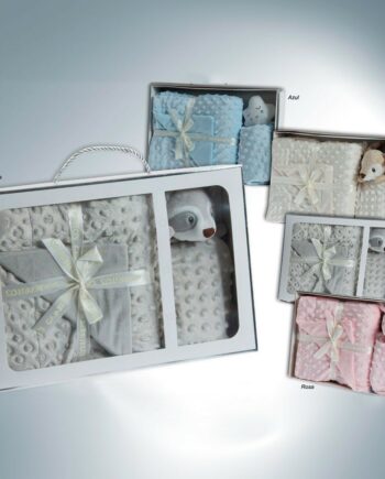 Estuche regalo bebe con dudu y animalito GAMBERRITOS