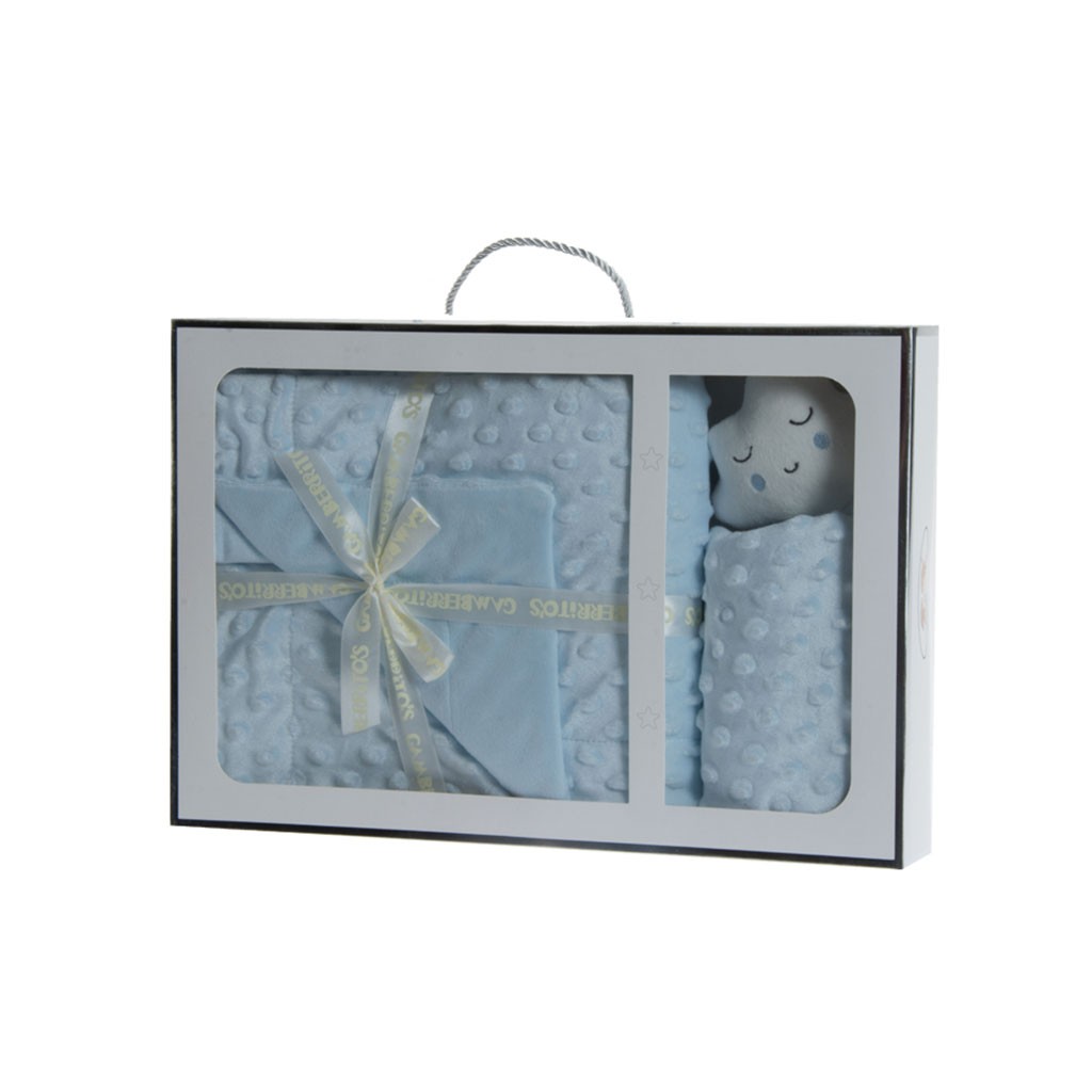 Estuche regalo bebe con dudu y animalito GAMBERRITOS