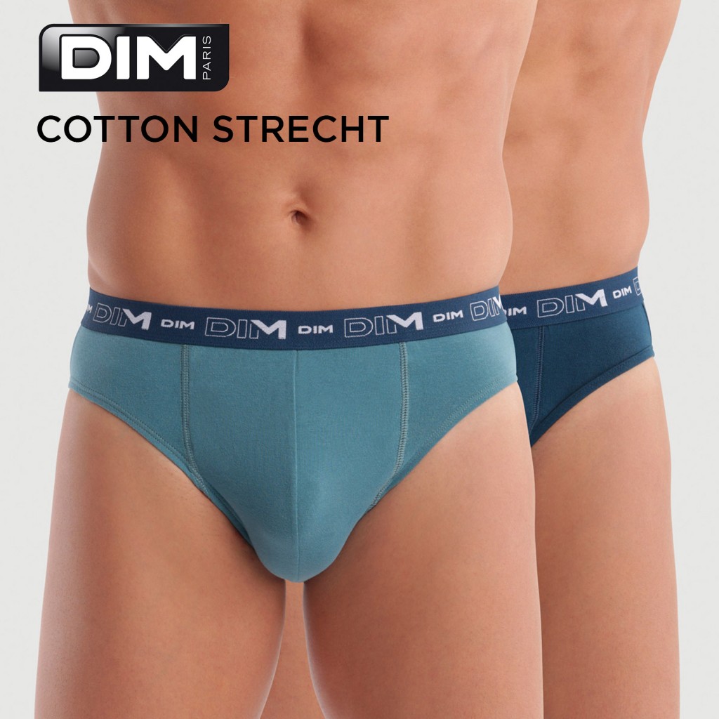 Pack 2 Slip hombre algodón DIM 6595