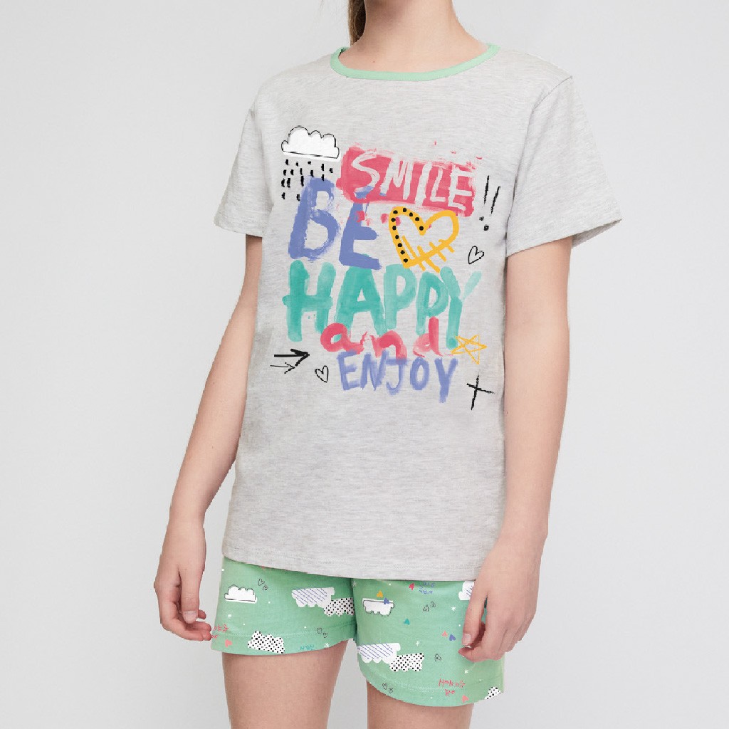 Pijama de algodón para niña TOBOGAN 22117553