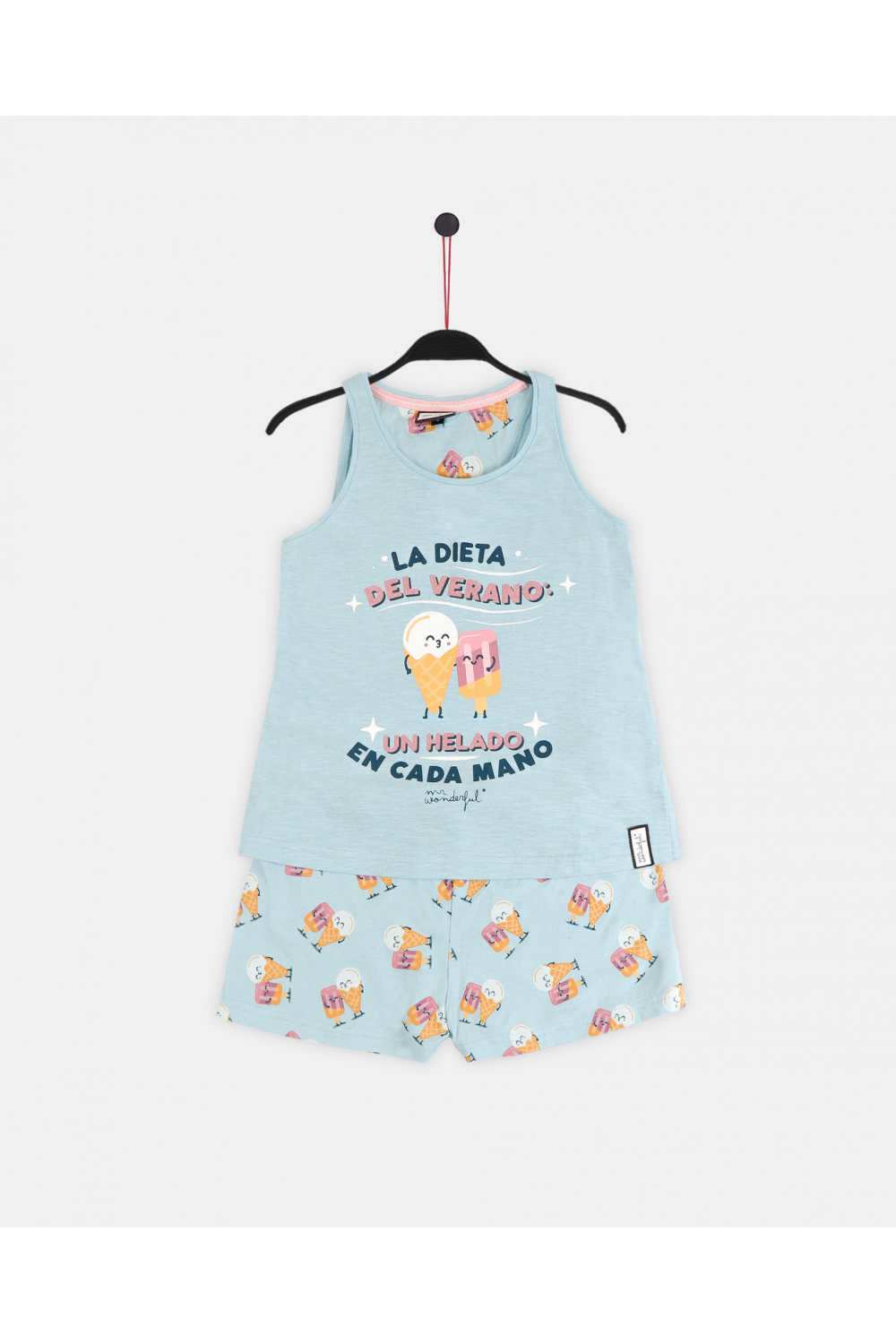 Pijama de helados Mr. Wonderful para niña