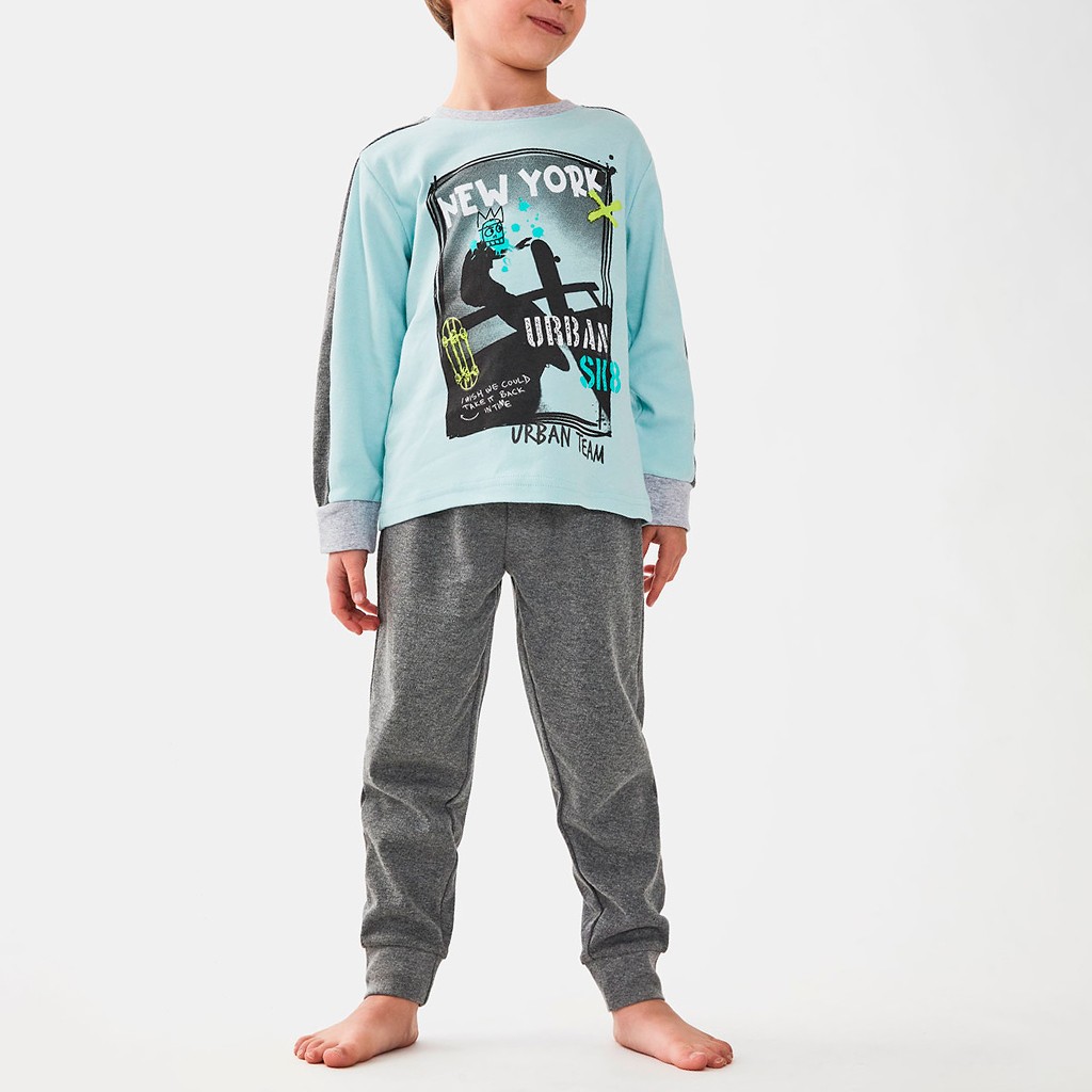 Pijama infantil azul de TOBOGAN