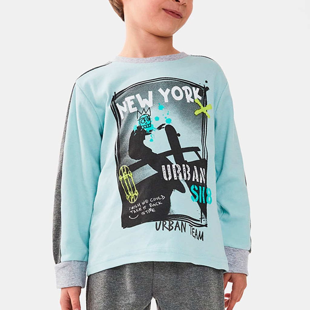 Pijama infantil azul de TOBOGAN