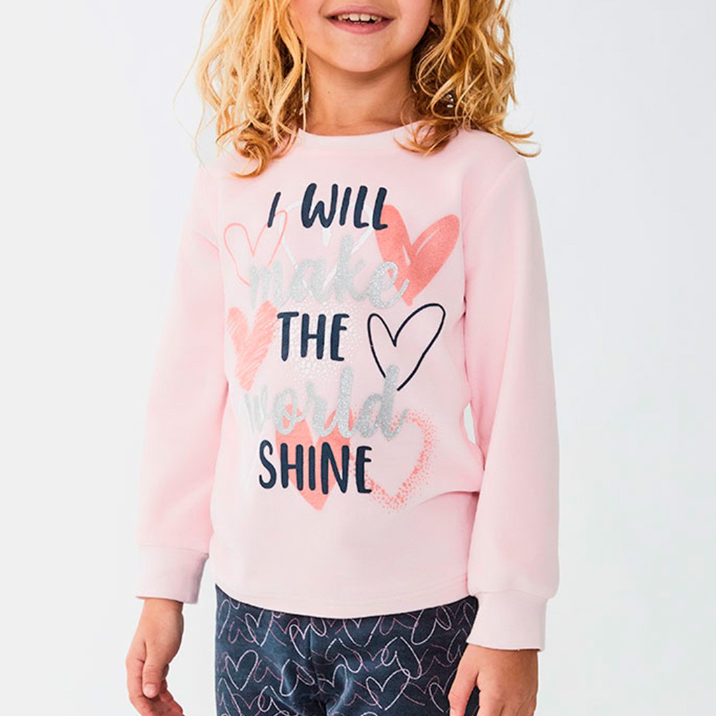 Pijama infantil de terciopelo TOBOGAN