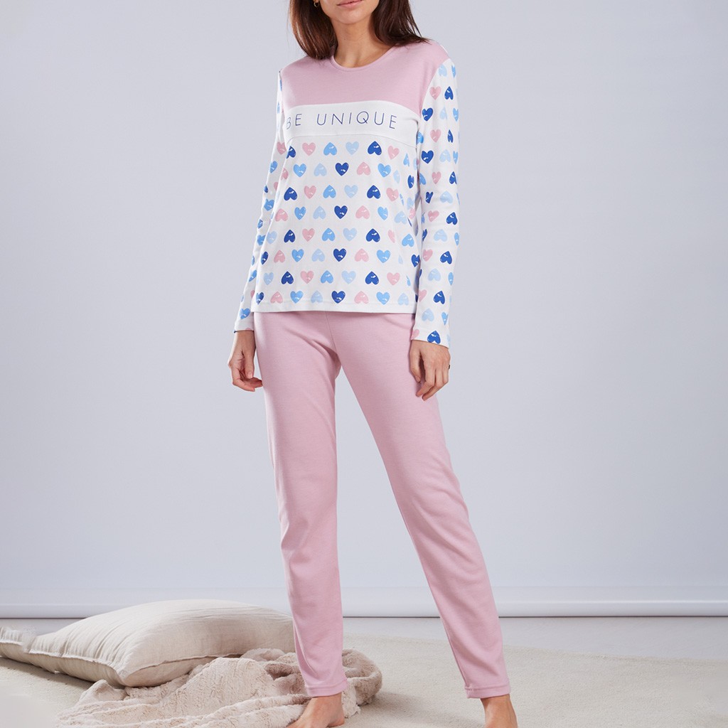 Pijama corazones 221-0123K
