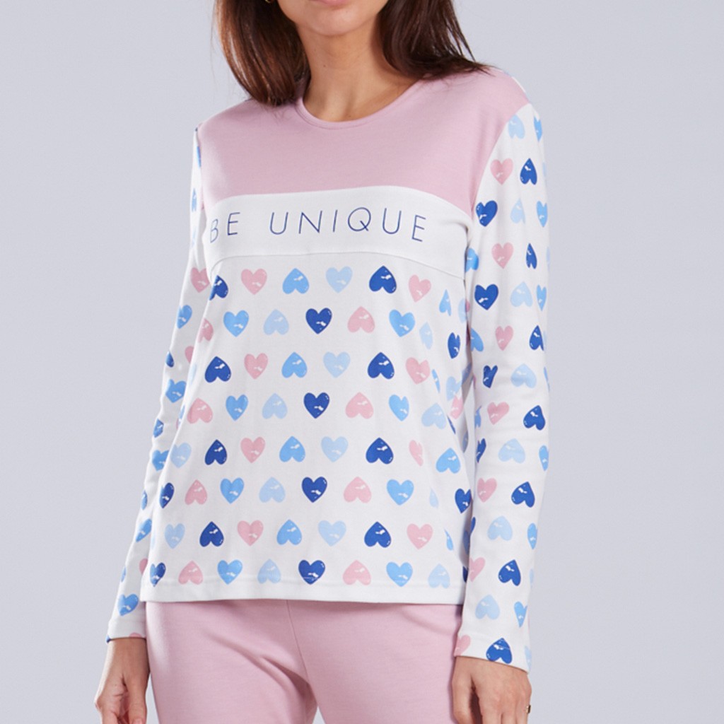 Pijama corazones 221-0123K
