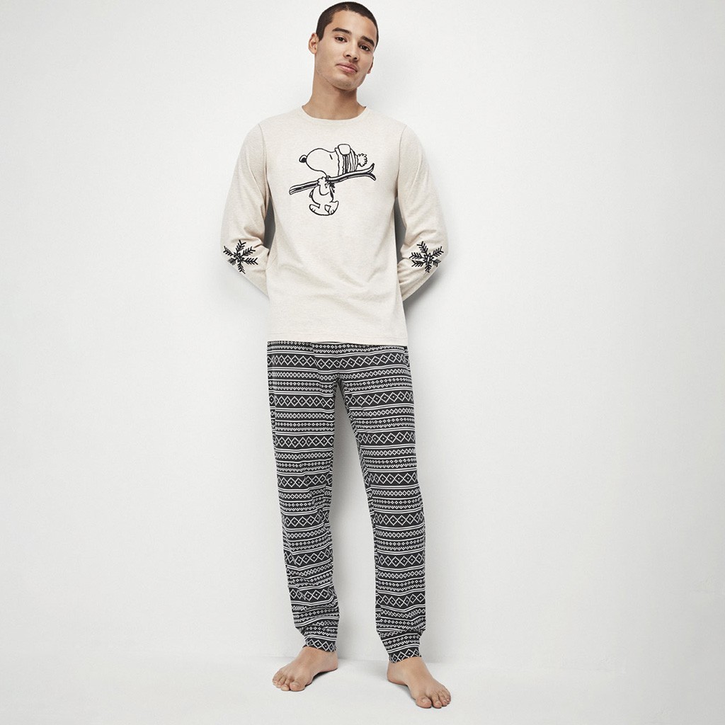 Pijama hombre micro polar  SNOOPY de Gisela