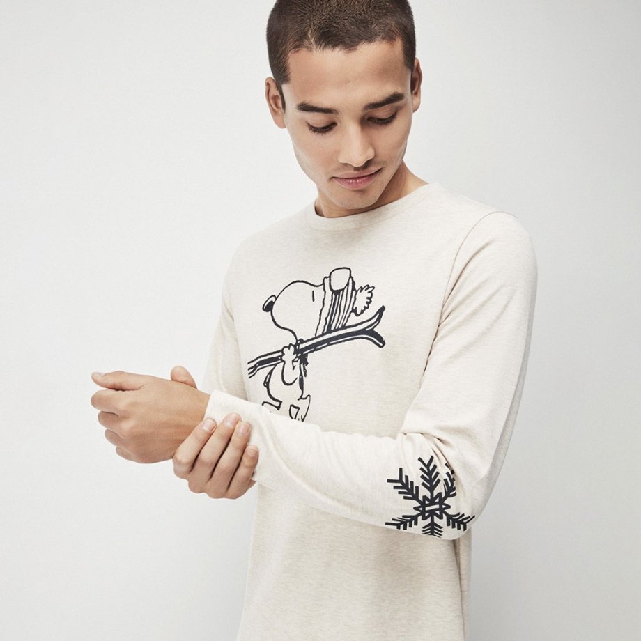 Pijama hombre micro polar  SNOOPY de Gisela