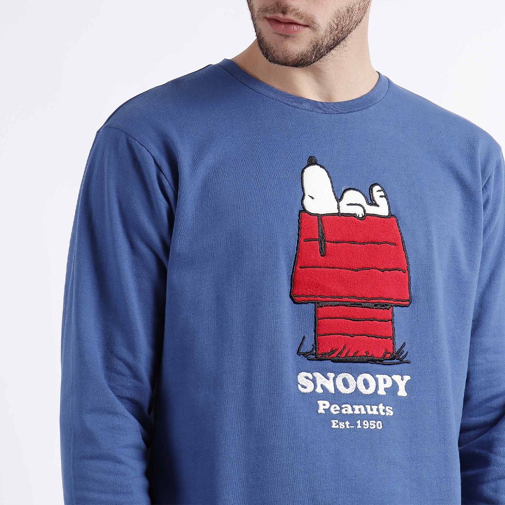 Pijama hombre algodón SNOOPY de Admas