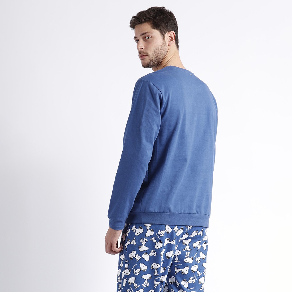 Pijama hombre algodón SNOOPY de Admas