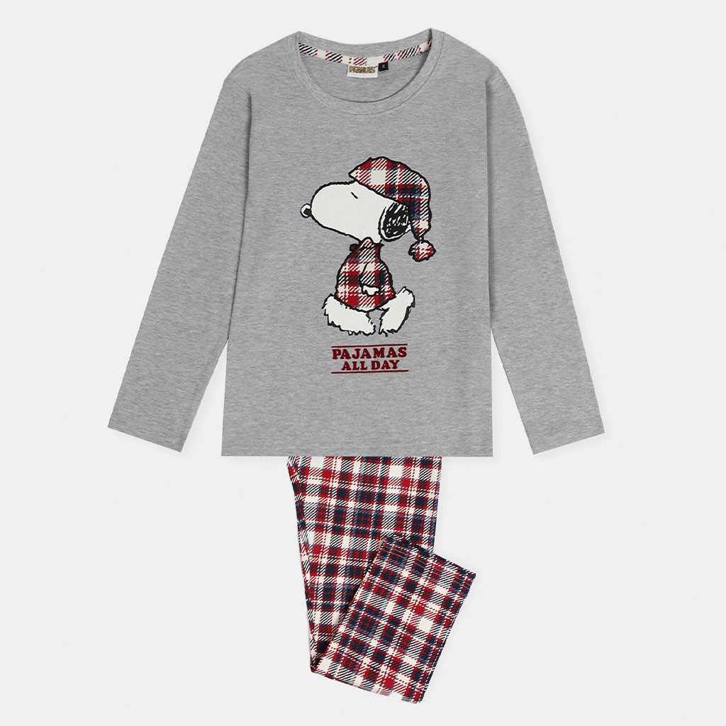 Pijama niña manga larga SNOOPY