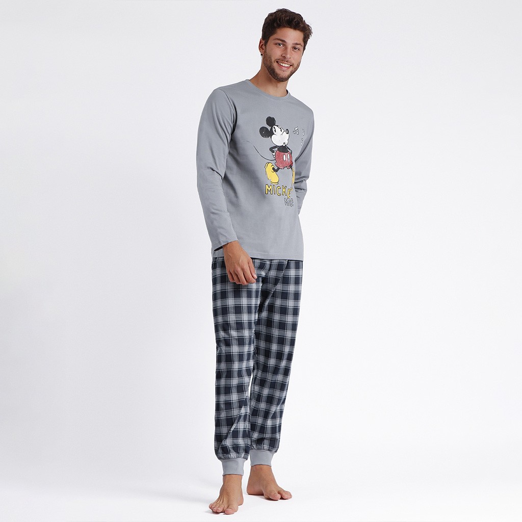 Pijama hombre algodón MICKEY DISNEY
