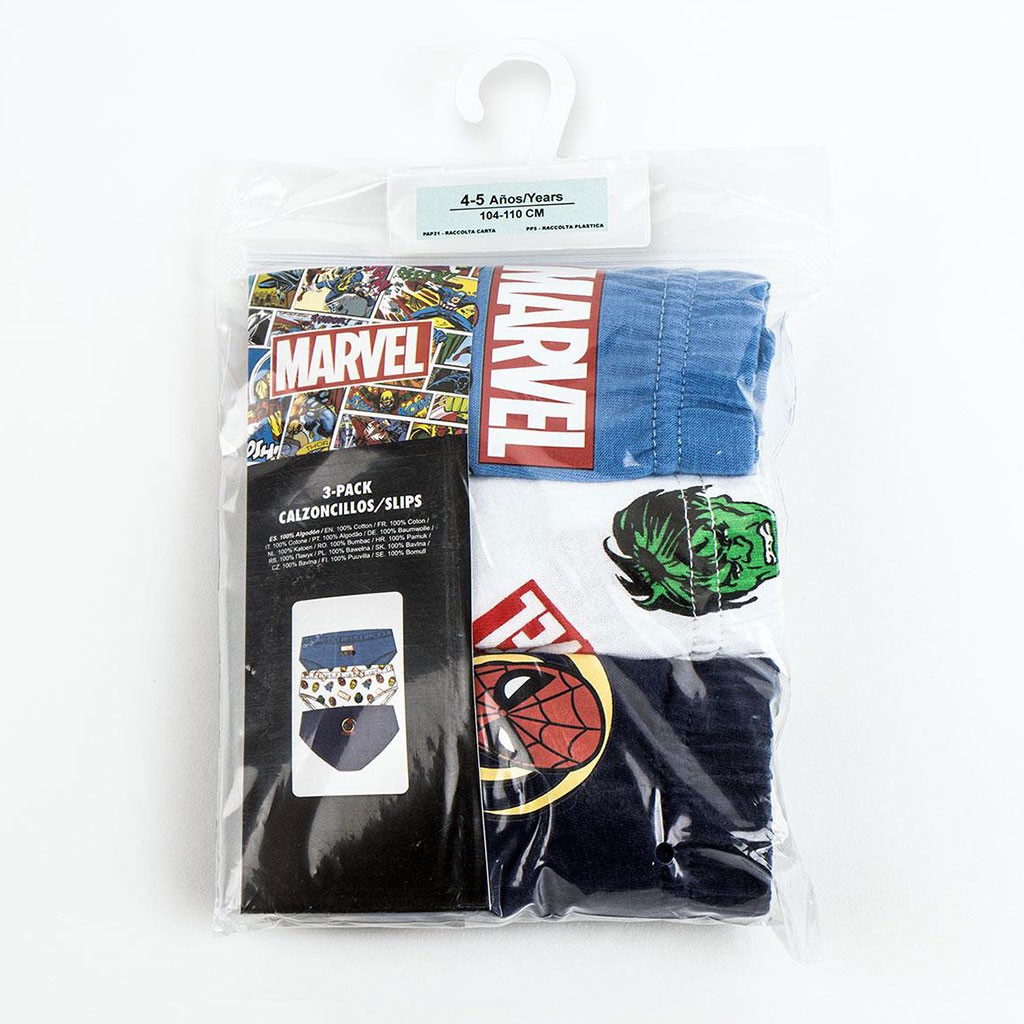 Pack 3 slip niño  DISNEY algodón