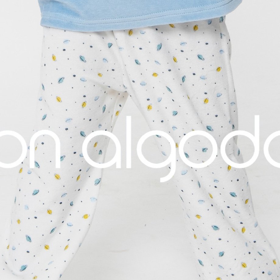 Pijama infantil niño tundosado DON ALGODÓN