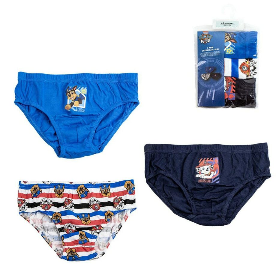 Slip niño NEW PATROL algodón pack 3