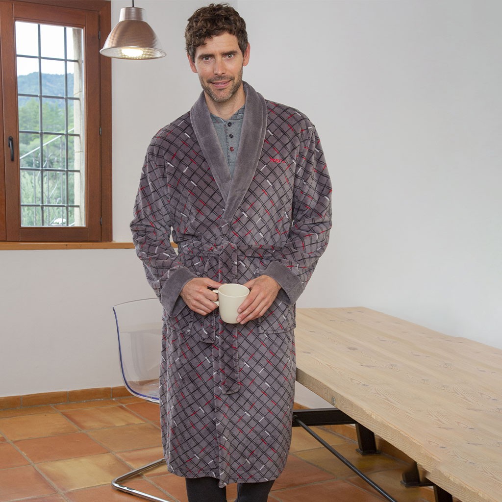 Bata larga cruzada hombre MUSLHER