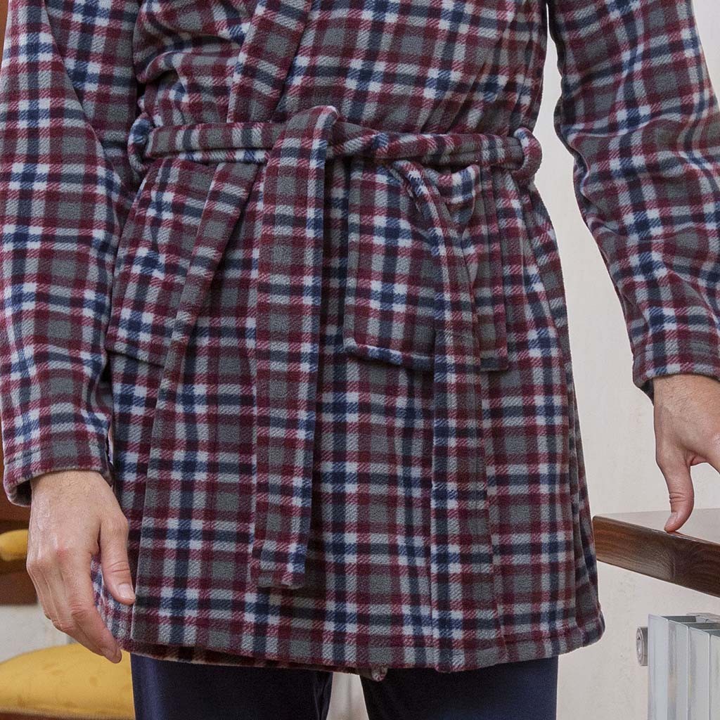 Bata corta hombre MUSLHER tejido polar