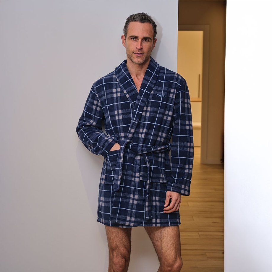 Batín corto hombre MUSLHER cuadros