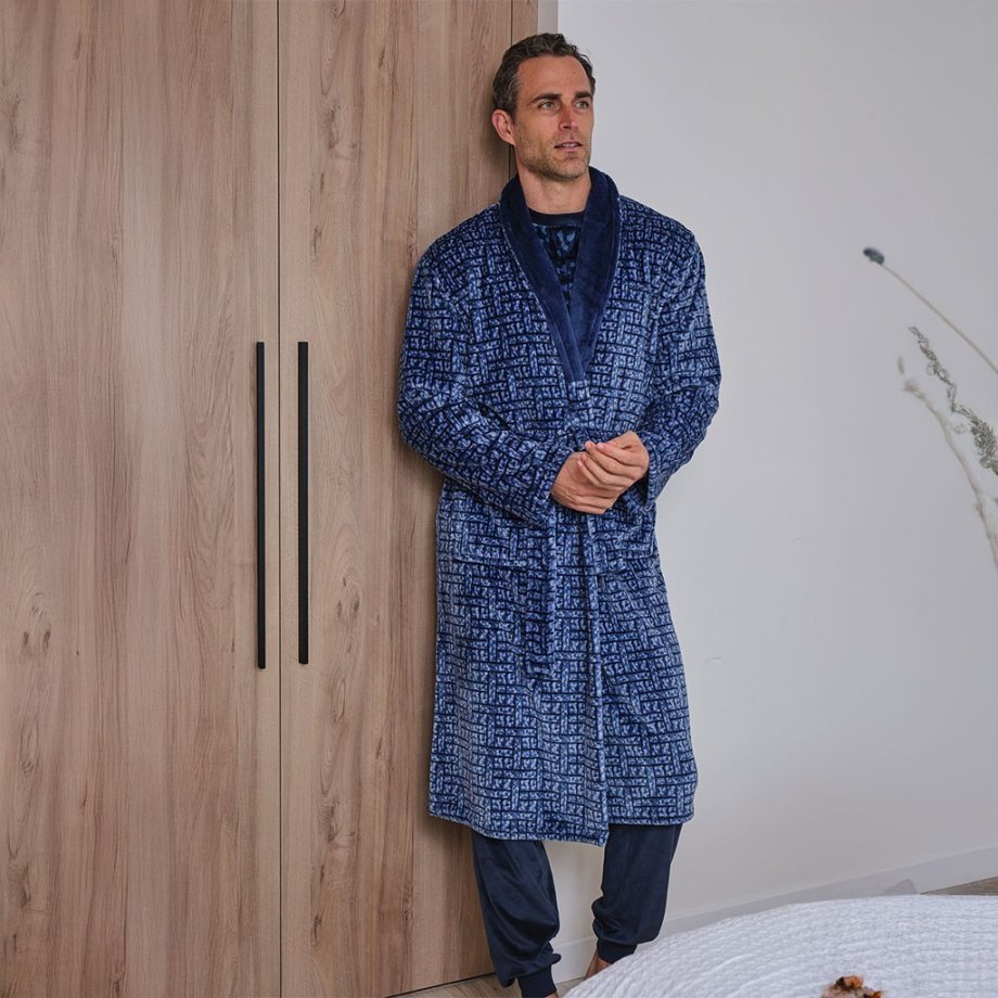 Bata larga hombre coralina MUSLHER