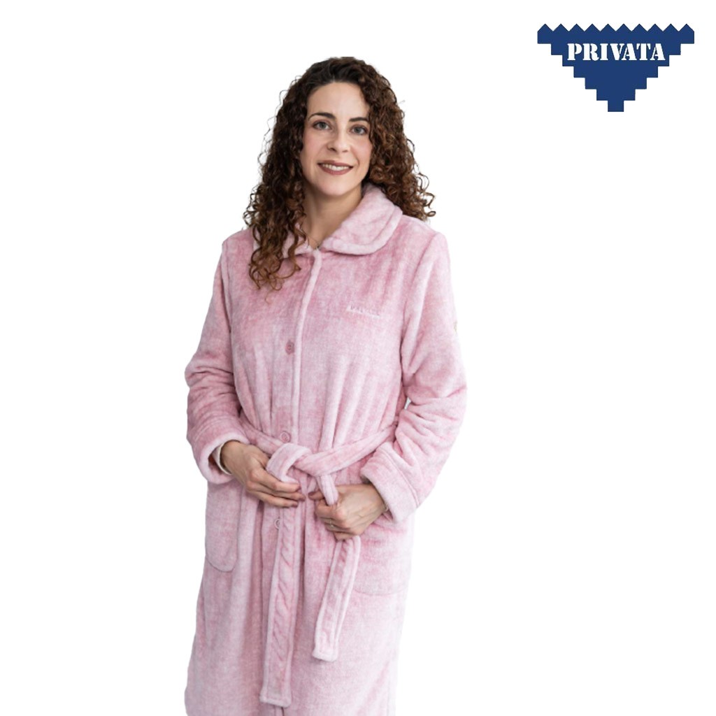 Bata larga mujer abotonada PRIVATA