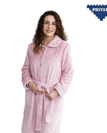 Bata larga mujer abotonada PRIVATA