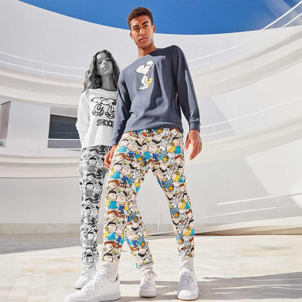 Pijama hombre algodón SNOOPY Gisela