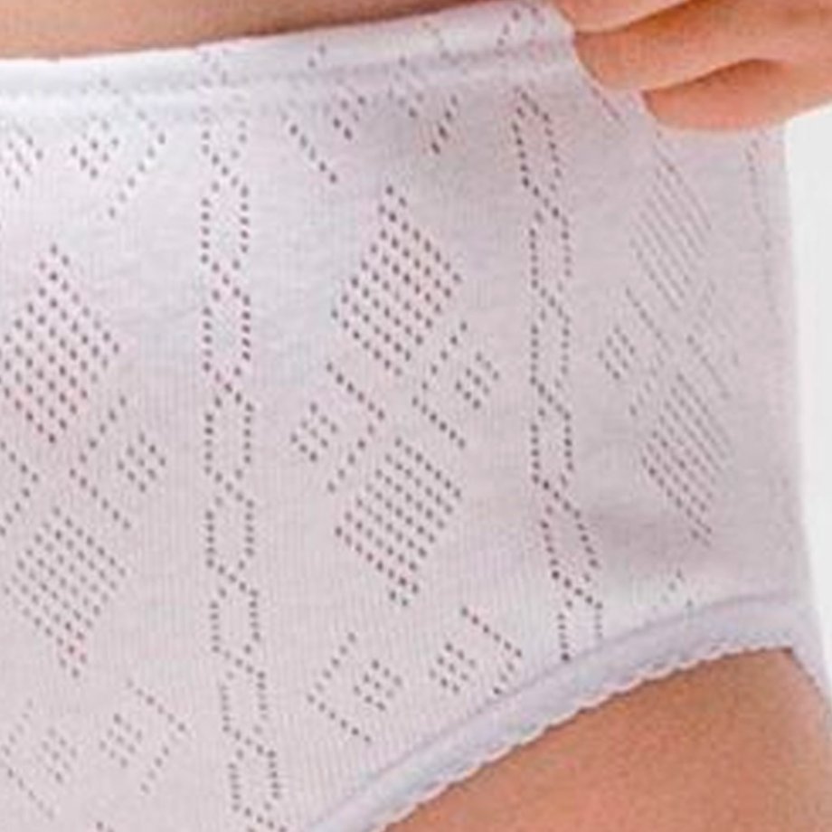 Braga niña calada algodón