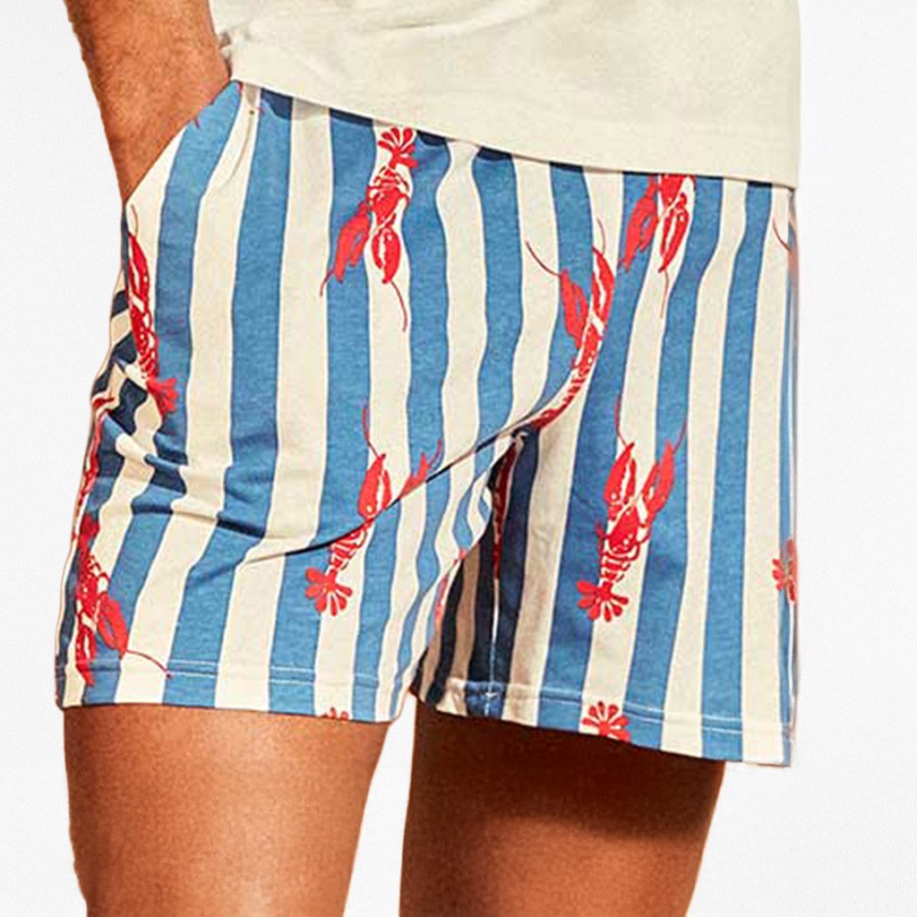 Pijama hombre algodón estampado Sardines & Co Gisela