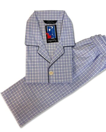 Pijama hombre tela camisa abierto LAGARDY