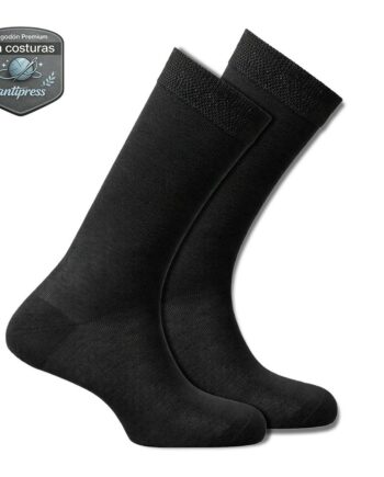 Pack 3 calcetines hombre algodón antipresión Posets